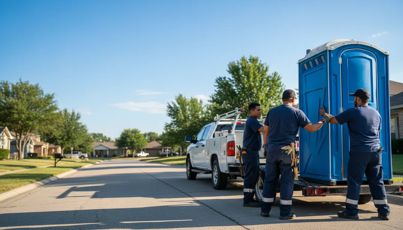 Portable Toilet Rental in Dermott, AR near me